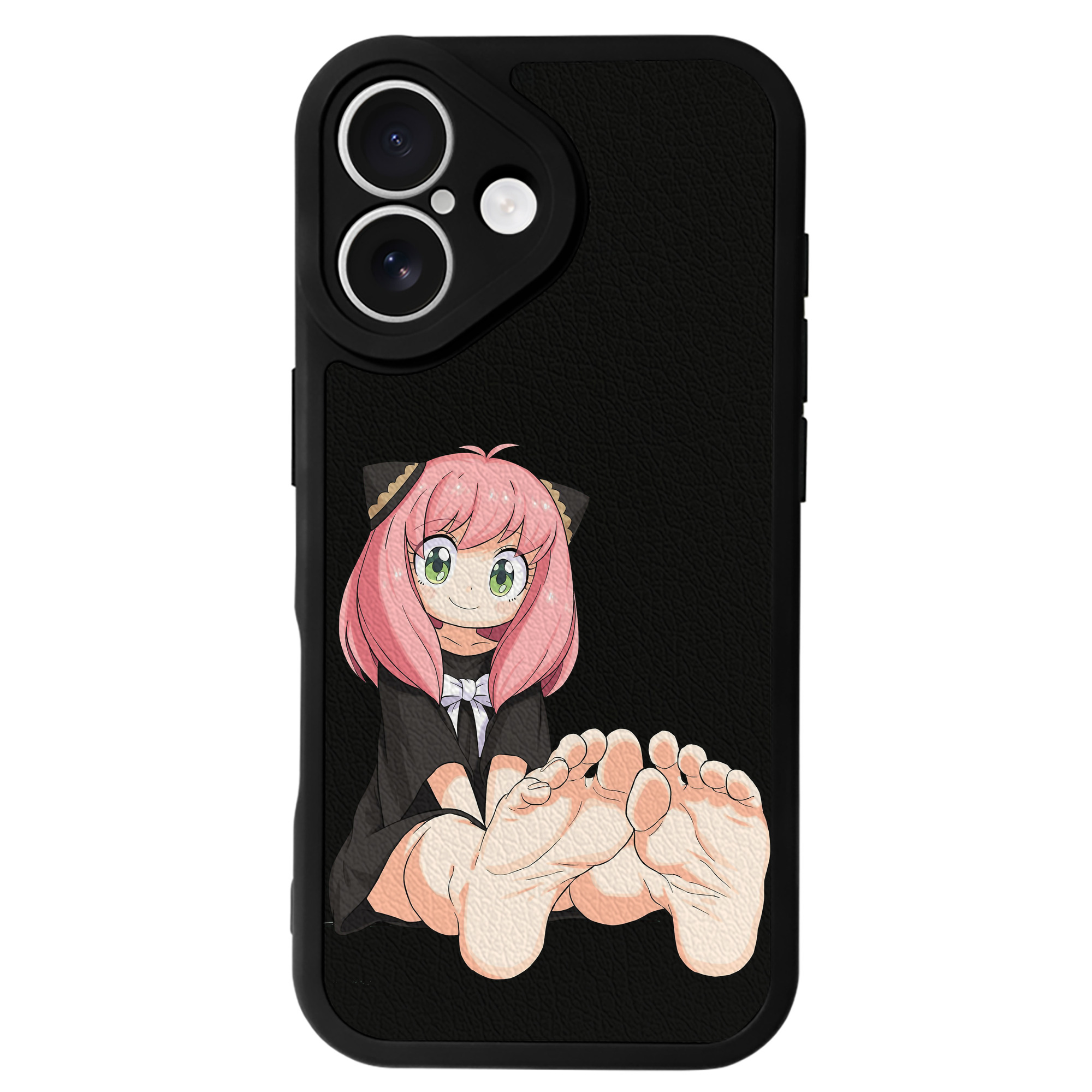 （画像用） SPY×FAMILY间谍家家酒 【iPhone 16シリーズ対応】シリコンスマホケース（レザー調） 材質：シリコン